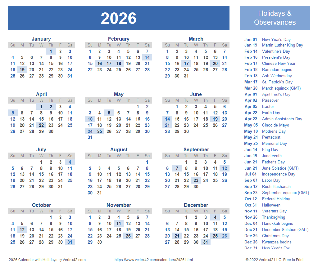 calendar