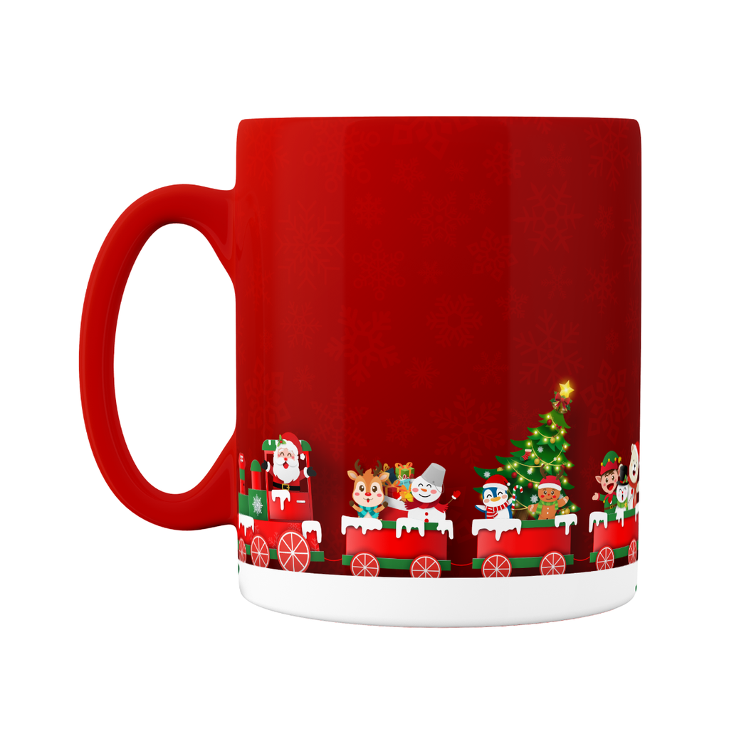 Beast Buddies Framed Art Red Mug